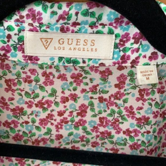 Floral Blouse By Guess - Picture 5 of 5